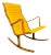 Vintage Heron Rocking Chair by Mitsumasa Sugasawa for Tendo Mokko For Sale