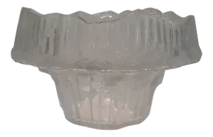 Tapio Wirkkala "Stellaria" Glass Ice Like Centerpiece Bowl