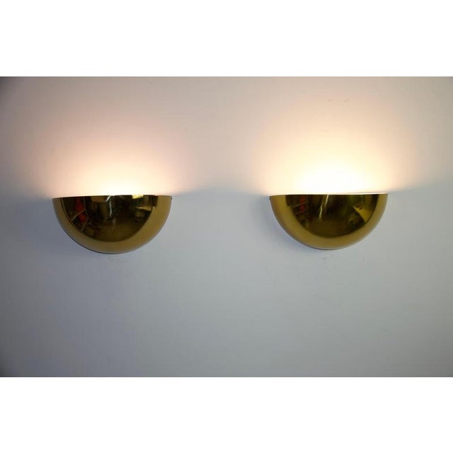 Brass Wall Lamps from Stilnovo, Italy, 1980s, Set of 2 For Sale - Image 15 of 17