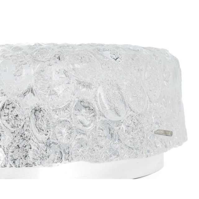 Large Murano Glass Flushmount from Hillebrand, Germany, 1970s For Sale - Image 6 of 14