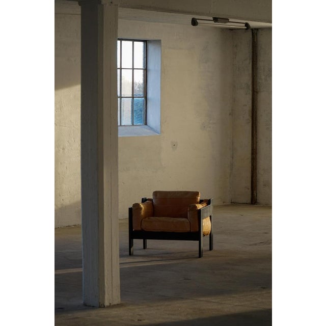 Easy Chairs in Wood and Leather by Rud Thygesen and Johnny Sørensen, 1970s, Set of 2 For Sale - Image 15 of 18