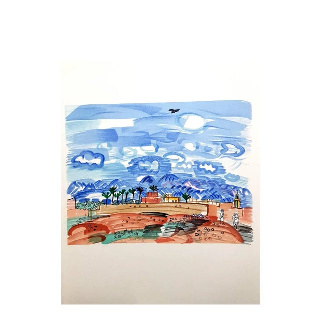 Early 21st Century Raoul Dufy (after) - Landscape - Lithograph 1965 For Sale - Image 5 of 8