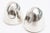 Mid-Century Modern Mid Century Modern Antonio Pineda Modernist Sterling Silver Salt and Pepper Shakers Pair Of For Sale - Image 3 of 9