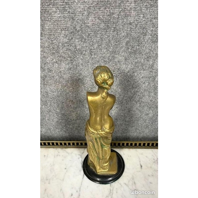 Bronze Statue The Venus De Milo, 1800s For Sale - Image 4 of 5