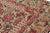 1920s Rare Antique Hooked Rug With Red & Beige Floral Patterns, From Rug & Kilim For Sale - Image 5 of 7