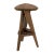 Noir NOIR Twist Counter Stool, Teak For Sale - Image 4 of 5