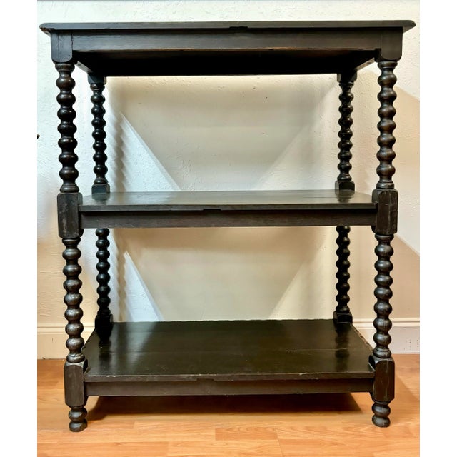19th Century English Oak Bookshelf or Etagere For Sale In Naples, FL - Image 6 of 8