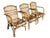 Vintage Armchairs in Rattan, 1970s, Set of 3 For Sale - Image 6 of 9
