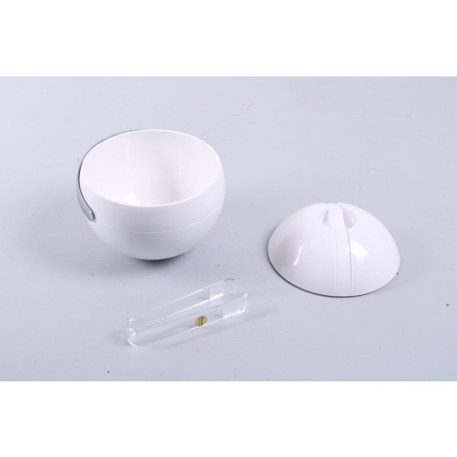 Stella and Amanda Ice Bucket and Napkin Holder from Guzzini, 1970s, Set of 3 For Sale - Image 9 of 15