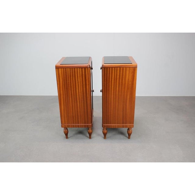 Art Deco Bedside Tables, Former Czechoslovakia, 1930s, Set of 2 For Sale - Image 10 of 18
