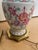 Vintage Chinese Export-Style Famille Rose Porcelain Vase Mounted Table Lamps - a Pair For Sale - Image 4 of 12