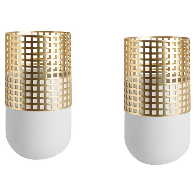 Mia Tall Vases by Mason Editions, Set of 2 For Sale