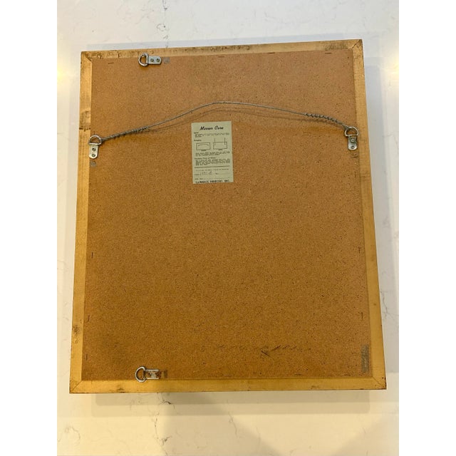 Vintage La Barge Wall Mirror in Ornate Giltwood Frame For Sale - Image 9 of 10