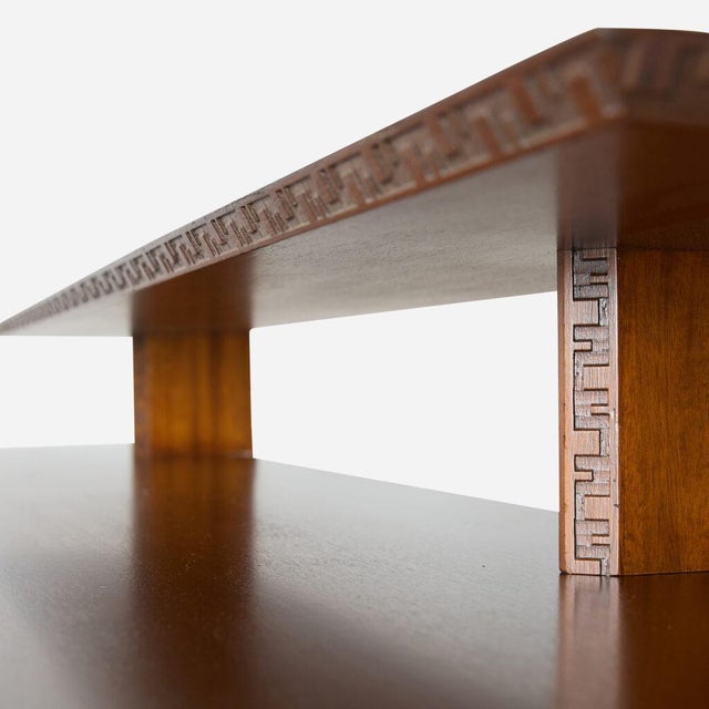 Taliesin Mahogany Credenza by Frank Lloyd Wright For Sale In San Francisco - Image 6 of 12