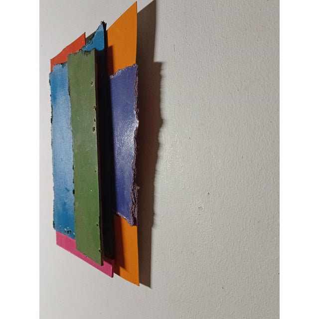 2020s Contemporary Abstract Aerosol on Assembled Masonite (Isorel) "Untitled 179" by Andre Debono For Sale - Image 5 of 7