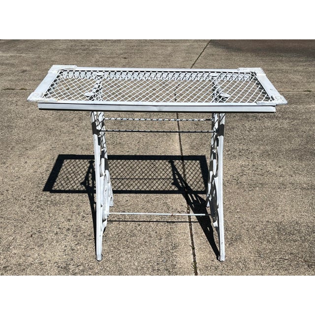 Custom Build Singer Sewing Table For Sale - Image 9 of 9