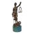 Mid 20th Century Lady Justice Bronze, by Alois Mayer For Sale