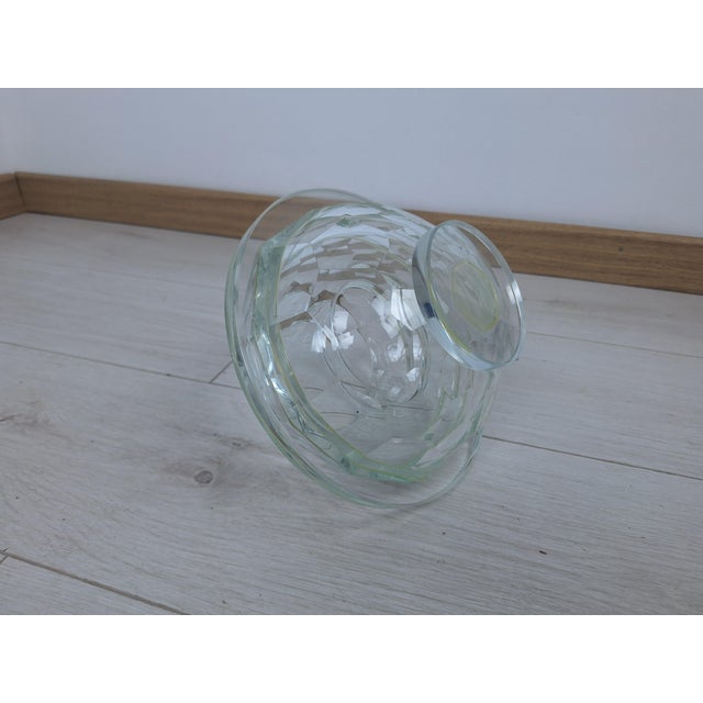 Glass Glass Vase by Giorgio Berlini, 1970s For Sale - Image 7 of 9