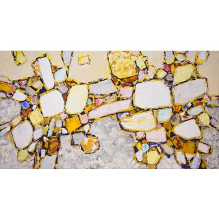 Gems and Gold.Modern Original Painting. For Sale