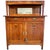 Lovely inlaid Dutch Oak Buffet Cabinet. The top section is a three-door, single shelf cupboard. Rests on a two-door...