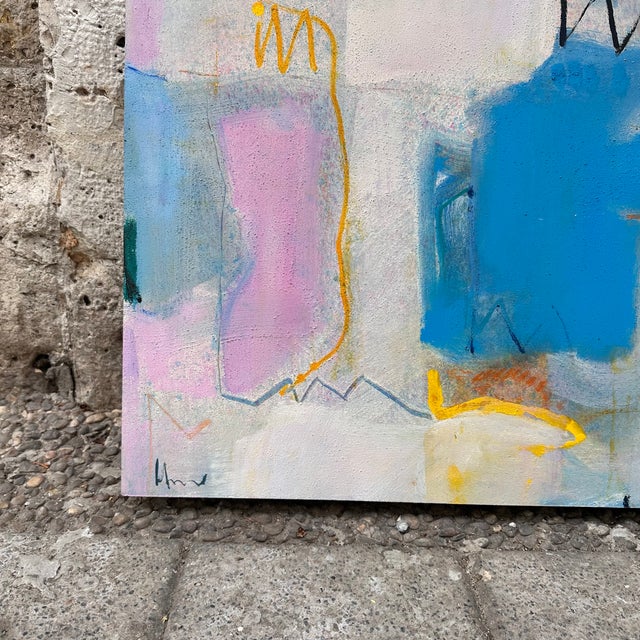 Lorenzo Colomo, Abstract Composition, 2000s, Acrylic Painting on Panel For Sale - Image 15 of 17
