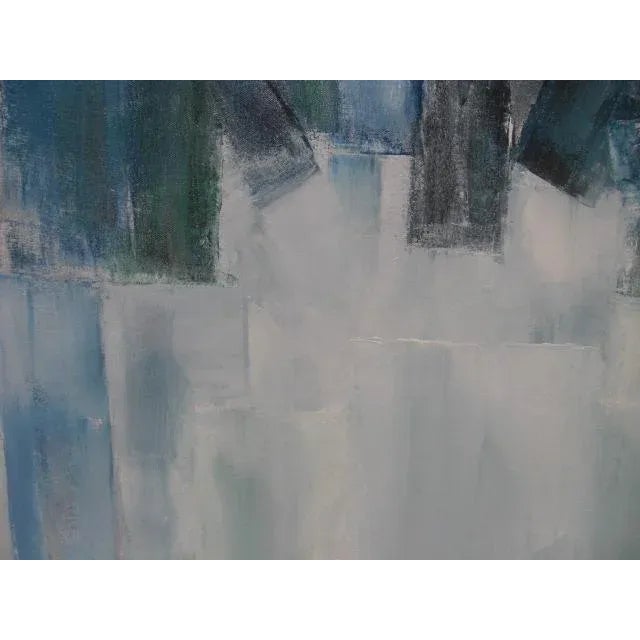 "Calm Activity" Abstract Painting by Judy Hintz Cox For Sale - Image 9 of 13