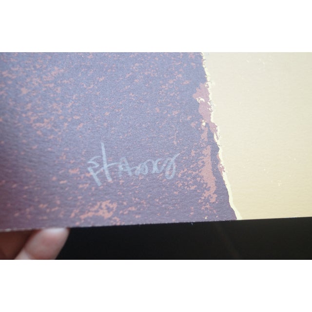 1970s Theodoros Stamos Infinity Field Screen Print - Signed & Numbered For Sale - Image 4 of 7