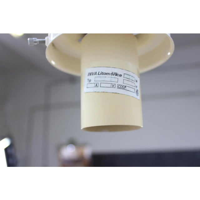 Metal Pendant Lamps from INVA Litoměřice, 1960s, Set of 8 For Sale - Image 7 of 8