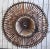 Franco Albini Rattan Cage Pendant Chandelier With Interior Shade For Sale - Image 10 of 12