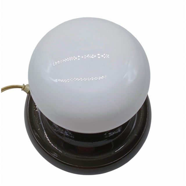 Black Light Ball Table Lamp by Achille and Piergiacomo Castiglioni for Flos, Italy, 1960s For Sale - Image 8 of 12