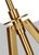 Chapman & Myers by Visual Comfort Studio Ultra Light Floor Lamp, Burnished Brass For Sale - Image 4 of 5