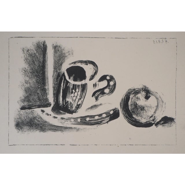 Cup and Apple Lithograph by Pablo Picasso, 1947 For Sale - Image 6 of 6
