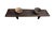 Wood Vintage Large-Tribal-Wood-Senufo-Coffee-Table stool-74.5" W For Sale - Image 7 of 8