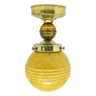 Vintage Pendant Lamp, Germany, 1930s For Sale