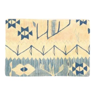 Vintage Hand Knotted Kilim Pillow For Sale