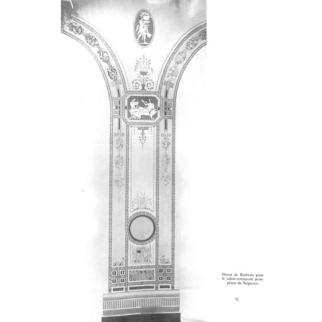 "Edouard Niermans: Architecte De La Cafe Society" 1991 Pinchon, Jean-Francois For Sale - Image 10 of 12