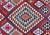 Textile Hand Woven Vintage Qashqai Persian Kilim Rug With Bold Geometric Diamonds in Red, Blue, and Multicolor 9'1 X 16' For Sale - Image 7 of 12