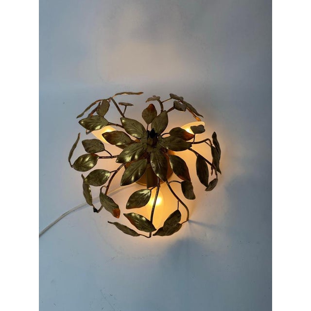 This beautiful ceiling lamp from Italy is truly one-of-a-kind. It's from the 1960s or 1970s, and it's in pristine...