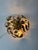 This beautiful ceiling lamp from Italy is truly one-of-a-kind. It's from the 1960s or 1970s, and it's in pristine...