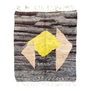 Contemporary Moroccan Wool Rug For Sale