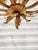 Large Neoclassical Style Giltwood & Metal Cha For Sale - Image 9 of 12