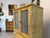 Glass Rustic Farmhouse Cupboard in Spruce Wood For Sale - Image 7 of 14