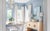 2020s Matthew Izzo Home Colt Natural Grasscloth Four Door Buffet With Cerused Oak Handles For Sale - Image 5 of 6