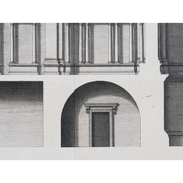 This is a beautiful original print on heavy beautiful quality rag paper of a hotel in Paris. My research tells me the...