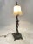 Bronze & Glass Lamp, 1950s For Sale - Image 6 of 11