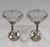 JEAN BORIS LACROIX A beautiful pair of French art deco double wall sconces around 1935-1940 in nickel-plated solid brass...