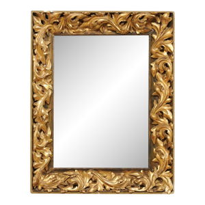 19th Century French Gilt & Rococo Carved Mirror