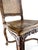 Wood Antique Louis XV Style Carved Walnut Caned Side Chair With Floral Crest For Sale - Image 7 of 13