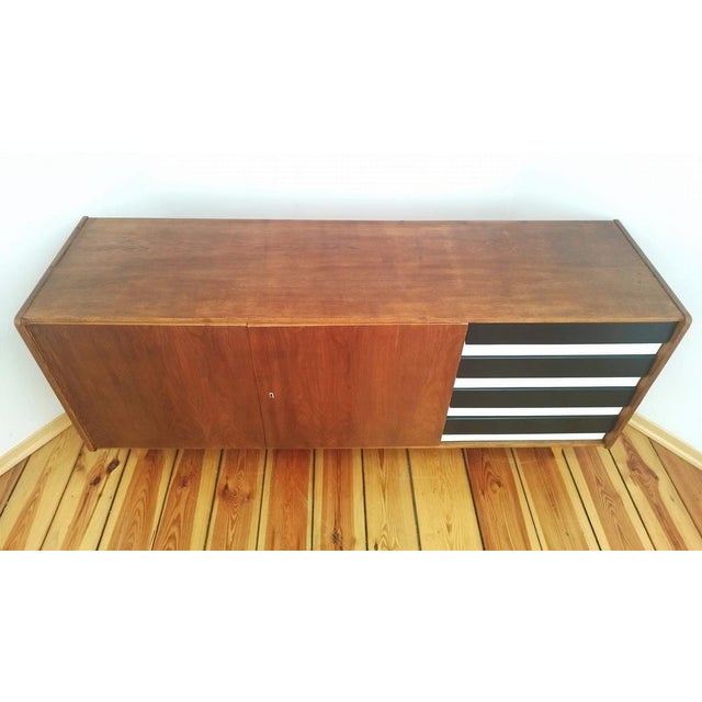 Czechoslovakian Sideboard by J. Jiroutek for Interier Prague, 1960s For Sale - Image 9 of 17