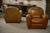 Vintage Leather Club Chairs, 2000s, Set of 2 For Sale - Image 13 of 14